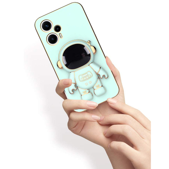 Obal na mobil pre Xiaomi Poco F5, Astronaut, zelený