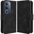 Klapkové puzdro pre Vivo Y19s, Card Slot, čierne