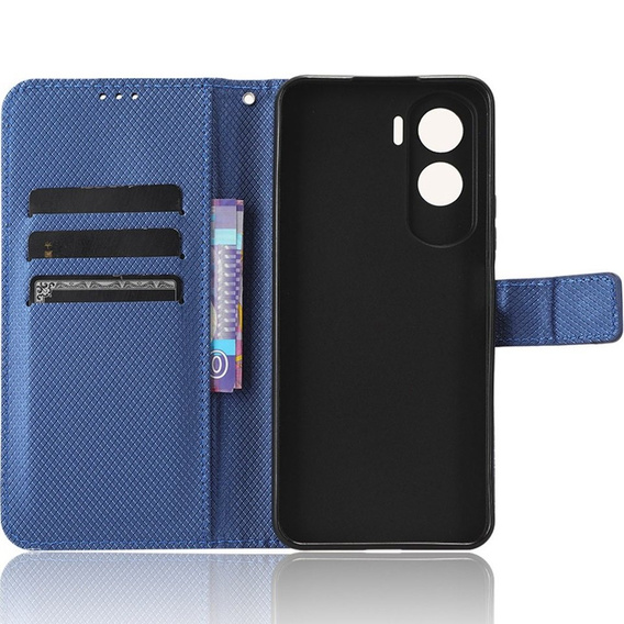 Klapkové puzdro pre Honor 90 Lite 5G, Wallet Smart Magnet, modré