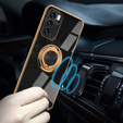 Obal na mobil pre Oppo Reno 6 5G, Electro Ring, čierne
