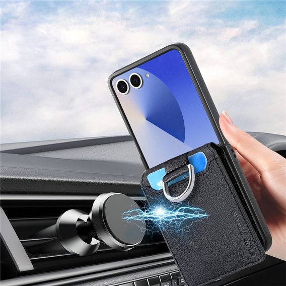 Puzdro so slotom na kartu a krúžkom pre Samsung Galaxy Z Flip7