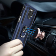 Pancierované obal na mobil pre Xiaomi Redmi Note 9S / 9 Pro, Nox Case Ring, tmavomodré