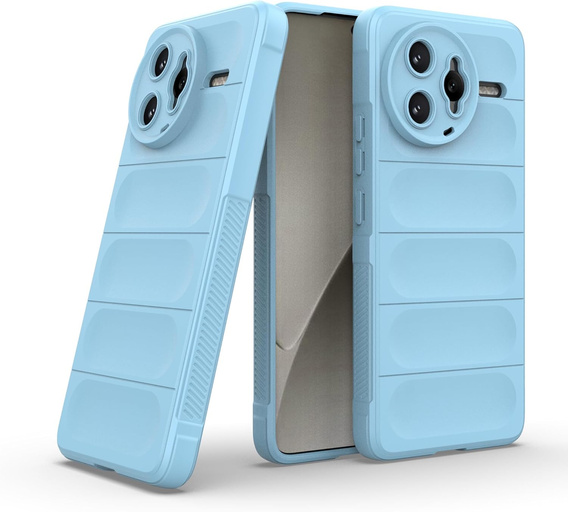 Obal na mobil pre Xiaomi Poco F7 Ultra, Gaming Shockproof, modré