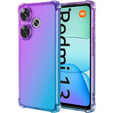 Puzdro pre Xiaomi Redmi 13, Gradient Dropproof, Fialová / modrá