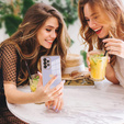 Obal na mobil pre Samsung Galaxy A53 5G, Electro heart, fialové