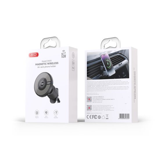 Držiak do auta MagSafe pre iPhone - rýchle nabíjanie a stabilné upevnenie XO CX025