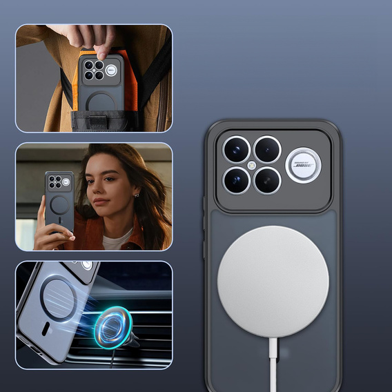 MagSafe ERBORD matné puzdro pre Xiaomi Poco F8 Ultra