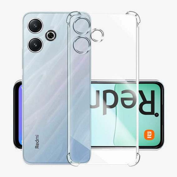 Obal na mobil pre Xiaomi Redmi 13, Dropproof, priehľadné