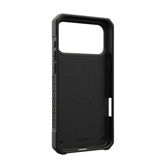 Puzdro Urban Armor Gear pre iPhone 17 Pro Max, Monarch Pro MagSafe, oranžové