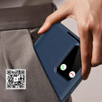 Flipové puzdro pre Samsung Galaxy A56 5G, Smart View Wallet, modré