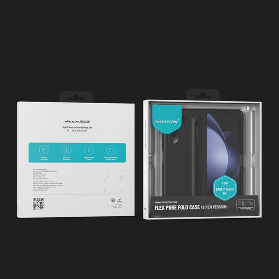 Puzdro NILLKIN pre Samsung Galaxy ZFold5 5G, Pure Flex, čierne