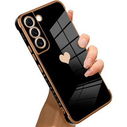 Obal na mobil pre Samsung Galaxy S22, Electro heart, čierne