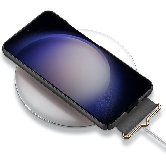 Obal na mobil pre Samsung Galaxy S23 Plus, GKK Strap Case, čierne