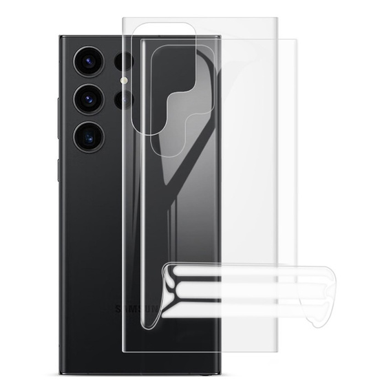 IMAK 2x hydrogélová zadná fólia pre Samsung Galaxy S23 Ultra
