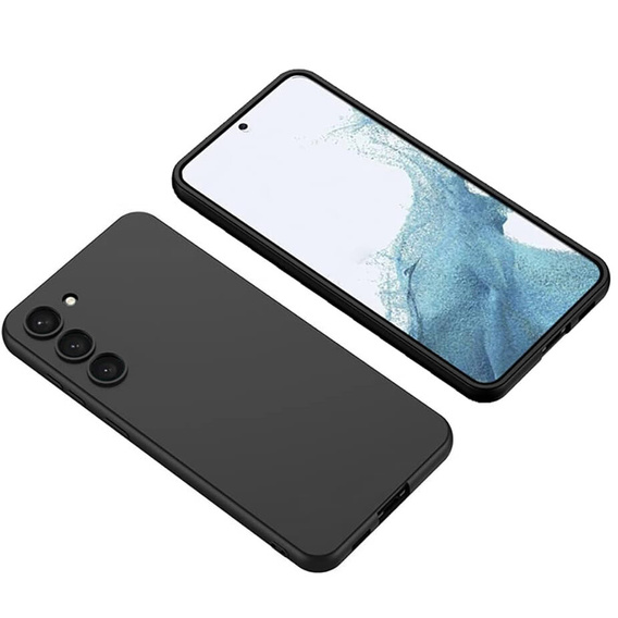 Obal na mobil pre Samsung Galaxy S24, GKK Slim CamShield, čierne