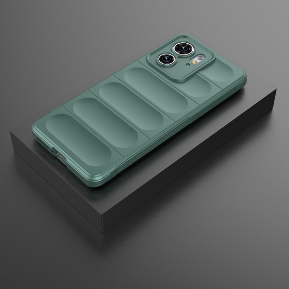 Obal na mobil pre Motorola Edge 40, Gaming Shockproof, zelený