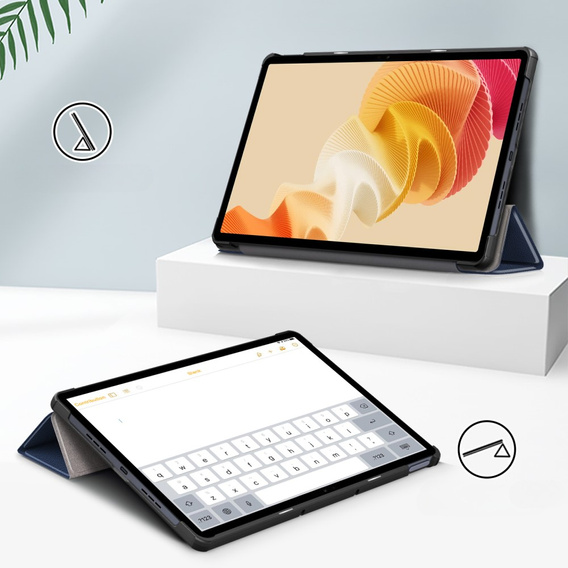 Puzdro pre Realme Pad 2, Smartcase, tmavomodré