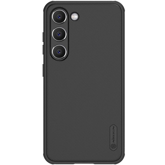 NILLKIN puzdro pre Samsung Galaxy S23, Super Frosted Shield Case, čierne