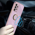 Obal na mobil pre Samsung Galaxy A53 5G, Electro Ring, fialové