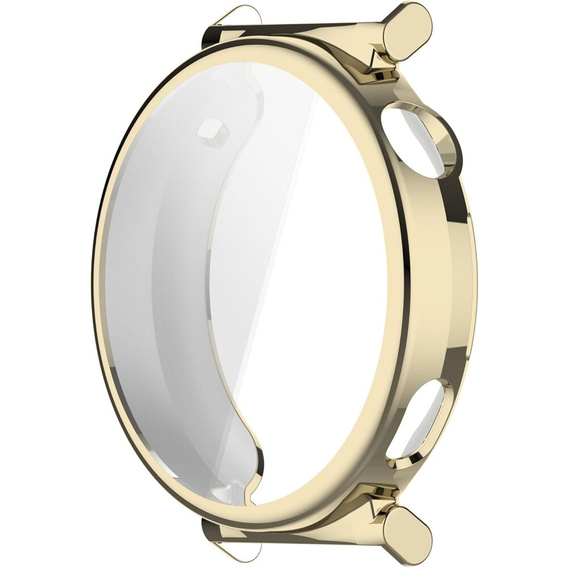 Puzdro 2v1 s ochranou displeja pre Huawei Watch GT 5 41mm, zlaté
