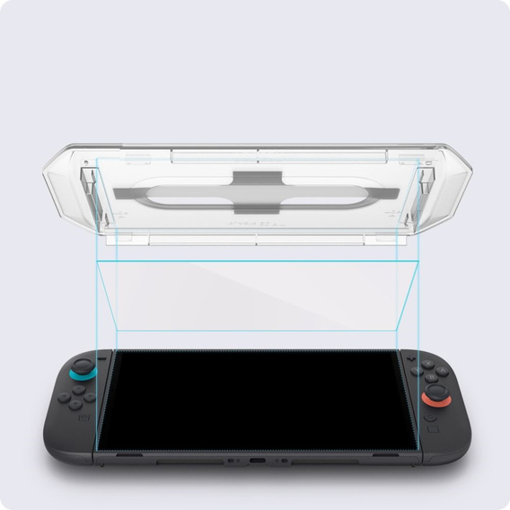 Ochranné sklo Spigen Glas.tR EZ Fit 2-Pack pre Nintendo Switch 2 – Číre