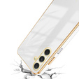 Puzdro pre Samsung Galaxy A54 5G, Glamour CamShield, biele