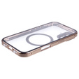 Magnetické puzdro Dual Glass MagSafe pre iPhone 16, zlaté