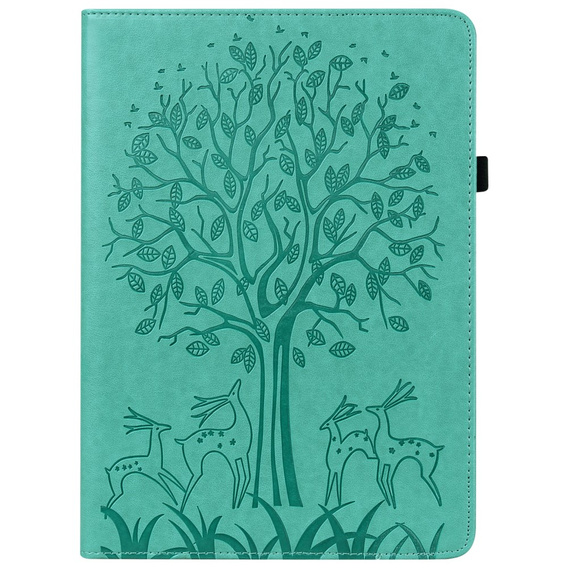 Puzdro s chlopňou pre Huawei MatePad SE 10.4, tree, zelený