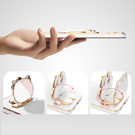 Puzdro pre Xiaomi Redmi 13, Bunny, biele