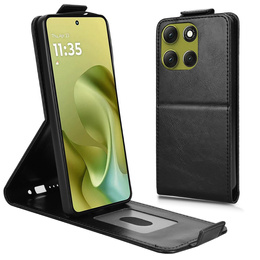 Flipové puzdro pre Xiaomi Redmi 15 5G / 4G, flipové puzdro, čierne