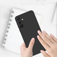 Obal na mobil pre Samsung Galaxy A36 5G, Silicone Lite, čierne