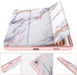 Obal na mobil pre Samsung Galaxy Tab S6 Lite, Suritch Full Body Marble, ružové