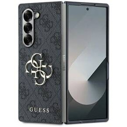 GUESS Obal na mobil pre Samsung Galaxy Z Fold6, 4G Big Metal Logo, čierne