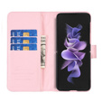 Klapkové puzdro pre Samsung Galaxy Z Fold6 5G, Wallet, BINFEN COLOR, ružové