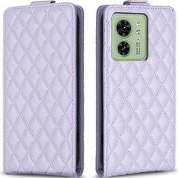 Klapkové puzdro pre Motorola Edge 40 5G, Wallet, BINFEN COLOR, fialové