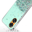 Obal na mobil pre Oppo Reno8 T, Glittery, zelený