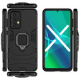 Obal na mobil pre Samsung Galaxy A33 5G, Kickstand Ring, čierne