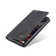 CASEME puzdro pre Samsung Galaxy S20 FE, Leather Wallet Case, čierne