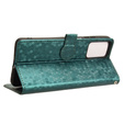 Flipové puzdro pre Motorola Moto G24 / G24 Power / G04, Wallet Rhombus, zelený