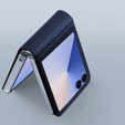 Puzdro Dux Ducis pre Samsung Galaxy Z Flip7 5G, Bril, modré