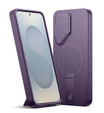Puzdro pre Samsung Galaxy S25, Suritch Shockproof, pre MagSafe, fialové