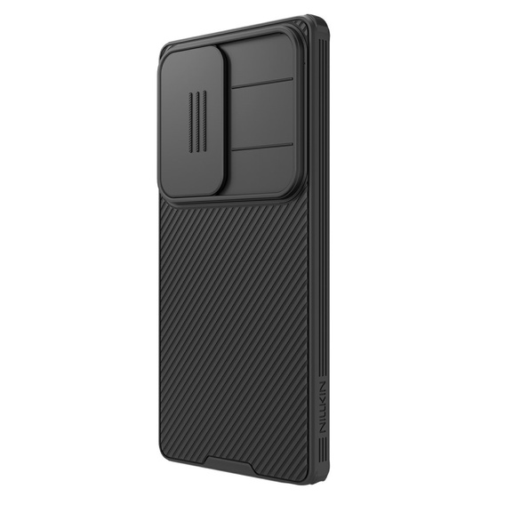 Puzdro pre Samsung Galaxy S25 Ultra, pancierované Nillkin, CamShield Pro, čierne