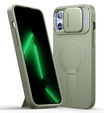 Puzdro pre iPhone 12 Pro Max / 13 Pro Max, Suritch Shockproof, pre MagSafe, zelený