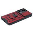 Obal na mobil pre Oppo A38 4G / Oppo A18 4G, CamShield Slide, červené