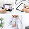 Puzdro pre Samsung Galaxy Tab S9+, Dux Ducis TOBY, čierne