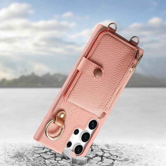 Puzdro pre Samsung Galaxy S25 Ultra, GKK Leather, čierne