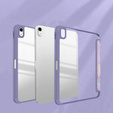 Puzdro pre iPad 10.9" 2022 (10 gen.), Smartcase Hybrid, so slotom na stylus, Marble fialové