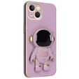 Obal na mobil pre iPhone 14 Plus, Astronaut, fialové