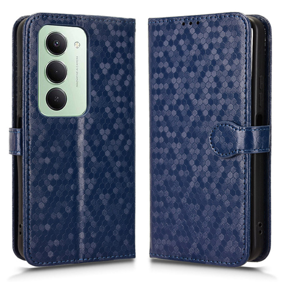 Klapkové puzdro pre Xiaomi Redmi 15 5G / 4G, Wallet Rhombus, modré