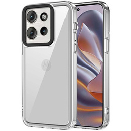 Obal na mobil pre Motorola Edge 50 Neo / Motorola ThinkPhone 25, Fusion Hybrid, priehľadné